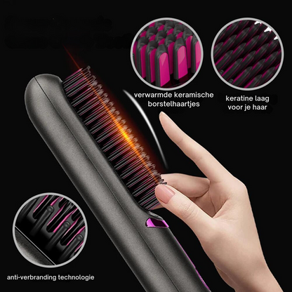 STRAIGHTBRUSH PRO™️ Rechargeable Style Brush