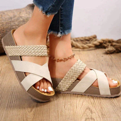 Navi - non-slip orthopedic cork sandals