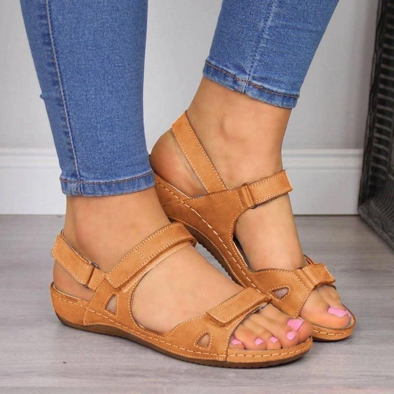 Skylynn - casual orthopedische trendy sandalen