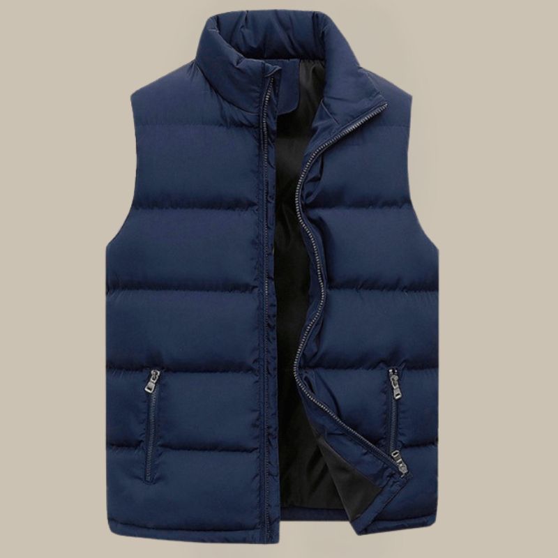 Benedict | Stylish premium quilted bodywarmer with water-repellent material for men