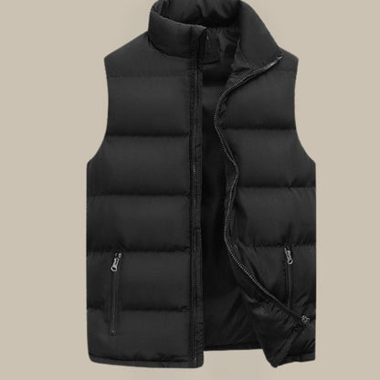 Benedict | Stylish premium quilted bodywarmer with water-repellent material for men